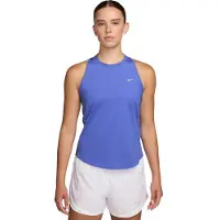 Nike Swift Lauftop Damen - blau, silber, Größe XL
