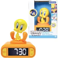 Lexibook - Tweety Night light Alarm Clock with sounds (RL800TW)