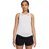 Nike AeroSwift Laufshirt Damen - weiß, schwarz, Größe XS (auch verfügbar in S, M)
