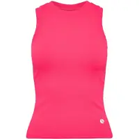 Björn Borg Tennisshirt Damen Ace Pocket Ribbed Tank Top Diva Pink-M