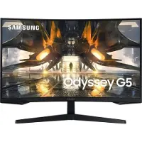 Samsung 80cm/32" (2560x1440) Odyssey G5 S32AG550EP Gaming WQHD LED 165Hz HDR10 1ms Curved HDMI DP Black