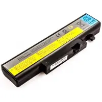AccuCell Akku passend für Lenovo IdeaPad Y460, Y560, Li-Ion, 11,1V, 5200mAh, 57,7Wh, black