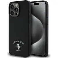 U.S. POLO ASSN. Us Polo Ushcp15Xpark Iphone 15 Pro Max 6,7" Schwarz/Schwarz Gedruckt Dh Logo