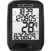 Ciclosport Protos 113 Kabel Fahrradcomputer Fahrradtacho 4 Zeilen Display