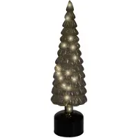 Kaemingk Micro-LED-Baum d11h39cm-20l grün/weiß I Lumineo - Lumineo