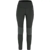 Fjällräven Legging Abisko Varm Trekking Tights Black-Iron Grey Damen-L