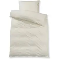 Doris Meyer Uni Interlock Jersey Bettwäsche 155x220 cm + 80x80 cm | taupe - grau