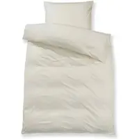 Doris Meyer Uni Interlock Jersey Bettwäsche 155x200 cm + 80x80 cm | taupe - grau