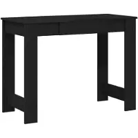 vidaXL Schreibtisch Schwarz 100x45x75 cm Holzwerkstoff