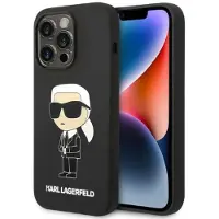 Karl Lagerfeld Klhmp14lsnikbck Iphone 14 Pro 6.1 Silicone Ikonik Handyhülle