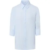 Marie Lund Leinenbluse Rihab in blau - 0056 | Gr.: 44