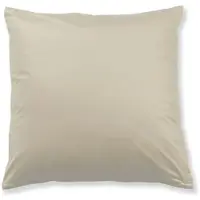 Doris Meyer Uni Interlock Jersey Bettwäsche Kissenbezug einzeln 40x40 cm | beige - beige
