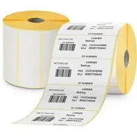 Böttcher-AG Thermoetiketten für Zebra 800262-075, 57 x 19mm, Kern 25mm, 3315 Stück, Thermodirekt