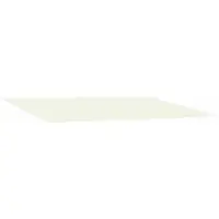 vidaXL Markisenersatzstoff Creme 600 x 350 cm Polyester