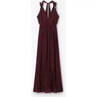 Sissy-Boy Maxi-Kleid - Dunkellila | Größe: XS