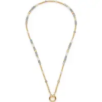 Leonardo Jewels Halskette 45 gold Bernie Clip & Mix, Kette, Schmuck, Edelstahl, Glasperlen, 025573