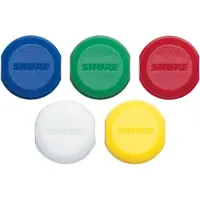 Shure WA621 Fünf farbige ID-Kappen für BLX Handsender