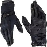 Leatt ADV HydraDri 7.5 Stealth Dunkelgrau Schwarz Wasserdichte Handschuhe Größe S