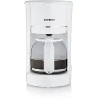 Severin KA 4323, Filterkaffeemaschine, 1,25 l, Gemahlener Kaffee, 900 W, Weiß