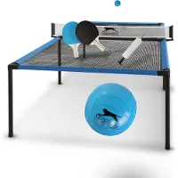 Slazenger Tischtennis Spyder-Air-Set, 240x120x63,5 cm, 2 Schläger, 2 Bälle