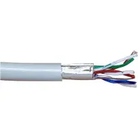 InLine Patchkabel Cat.5e, grau, F/UTP, AWG26 CCA, PVC, 100m, 100 m, Cat5e, F/UTP (FTP), Grau