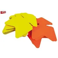 APLI agipa Symbol-Etiketten 'Pfeil', gelb/orange, 240 x 320 mm