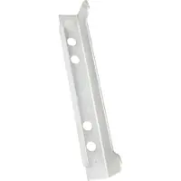 Floraworld Anschlagblech, Stahl, BxHxT: 4,2 x 31 x 6,5 cm - silberfarben