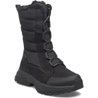 Rieker Schnürstiefel Schwarz in Gr. 40