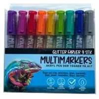Hobby Mate Stent inserts 9 pcs GLITTER