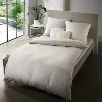 Fleuresse Interlock Jersey Bettwäsche Black Premium Aveiro grau 155x200 cm + 80x80 cm - grau