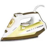 G3ferrari G3 Ferrari VISIR, Dampfbügeleisen, Edelstahl-Bügelsohle, Braun, Weiß, Gelb, 0,3 l, Manuell, 15 g/min