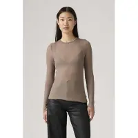 Levi's Sheer Long Sleeve Layering Top Größe: S | Longsleeves Outlet | Damen