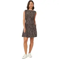 Scotch & Soda Boat Neck Dress Hot Fudge All-over Bandana Größe: S | Minikleider Outlet | Damen