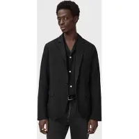 AllSaints Hanbury Blazer Black Größe: XL | Blazer Outlet | Herren | Schwarz