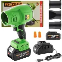 Procraft PB18 Akku Laubbläser 20 V + 1x Akku 3,0 Ah + Ladegrät