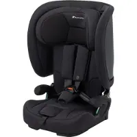 Bebeconfort Ever & Go i-Safe, Mitwachsender Kindersitz 9-36kg, 15 Mon. bis 12 J., 76–150 cm, Klappbarer Kinderautositz, Kompakt und leicht, Full Black