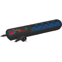 LESTAR LFT2005 G-A K.:CZ 5,0M Lestar Superprotector LFT-2005, surge protector, 5m, black