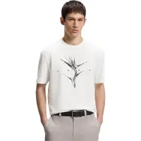 HUGO BOSS Relaxed-Fit T-Shirt aus Baumwolle mit Artwork und Logo Grösse XL