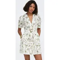 ONLY Onlnathy S/S Short Belt Dress Wvn Ex