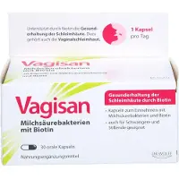 Vagisan Milchsäurebakterien mit Biotin Kapseln