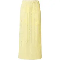 EDITED The Label Damen Röcke Suki Skirt - Geel - Größe 40