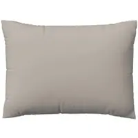 Schlafgut Woven Satin Bettwäsche Kissenbezug einzeln 70x90 cm | sand-mid - beige