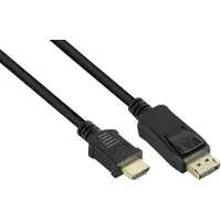 GOOD CONNECTIONS Anschlusskabel DisplayPort auf HDMI 3m,