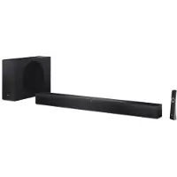 Sharp - 2.1 Dolby Atmos / DTS Virtual:X Soundbar with Slim Wireless Subwoofer HT-SBW310