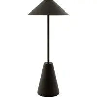 Globen Lighting Cannes PORTABLE Tischlampe, schwarz, IP54 - , Cannes, dimmbar, Schwarz, für Terrasse, Kunststoff, Design
