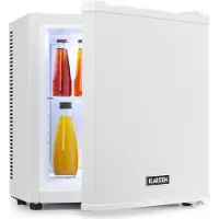 Klarstein Secret Cool Mini-Kühlschrank Mini-Bar 13l 22dB 2 Etagen Weiß
