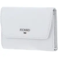 PICARD Leder Geldbörse Bingo Flap Wallet White Lily weiß