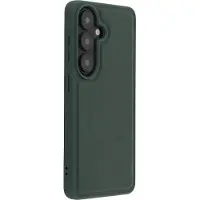 Accezz Samsung Galaxy S26 Hülle - Kunstleder - - Backcover/Hard Case - Grün
