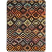 Biederlack Wohn- und Kuscheldecke Nomad 150x200 cm | glow - bunt
