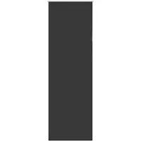 vidaXL Verdunkelungsrollo Schwarz 80x230 cm Stoffbreite 75,7 cm